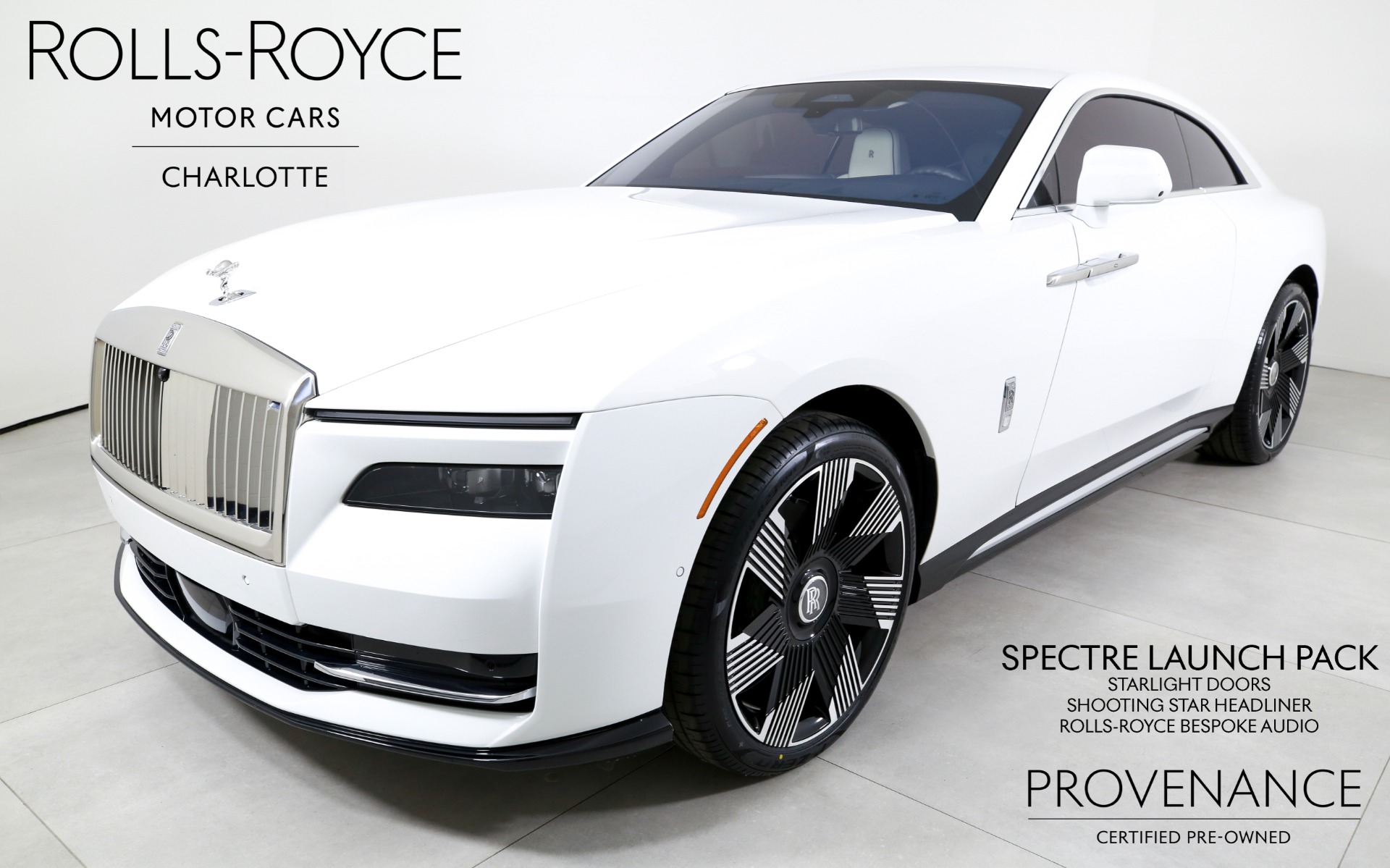 Used 2024 Rolls-Royce Spectre Base with VIN SCATK2C01RU224616 for sale in Charlotte, NC